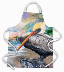 Bird Apron (Color: Animals/Birds/Bird - Pelican, size: 31 x 27)