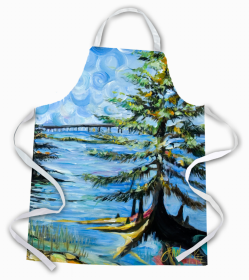 Beach Apron (Color: Beach/Beach and Lake Scenes/Life on the Causeway, size: 31 x 27)